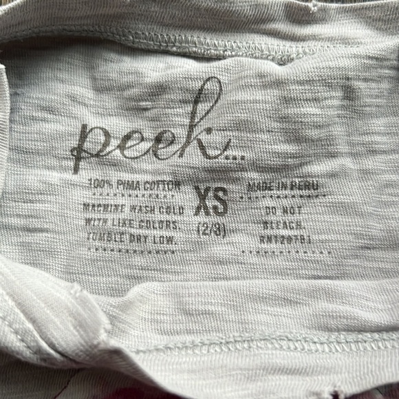 Peek Kids t-shirt - stylized distressing - XS (2-3) - excellent condition - Picture 3 of 3